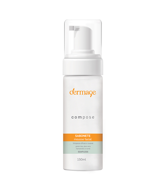 Compose Sabonete Mousse Facial - Espuma Limpiadora